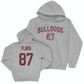 Sport Grey Football Bulldogs Hoodie   - Logan Flinta