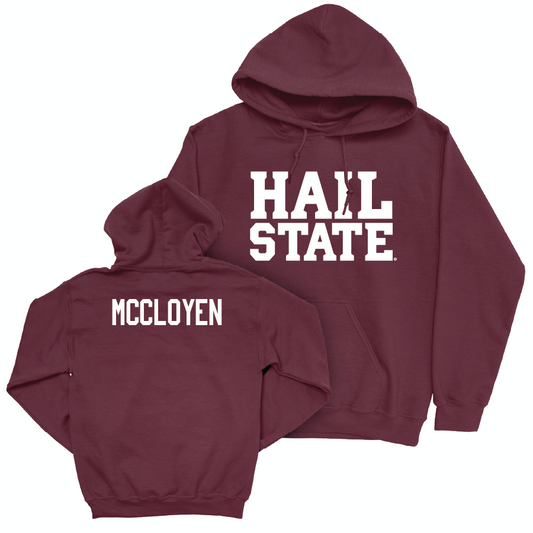 Maroon Men's Track & Field Hail Hoodie  - Roury McCloyen