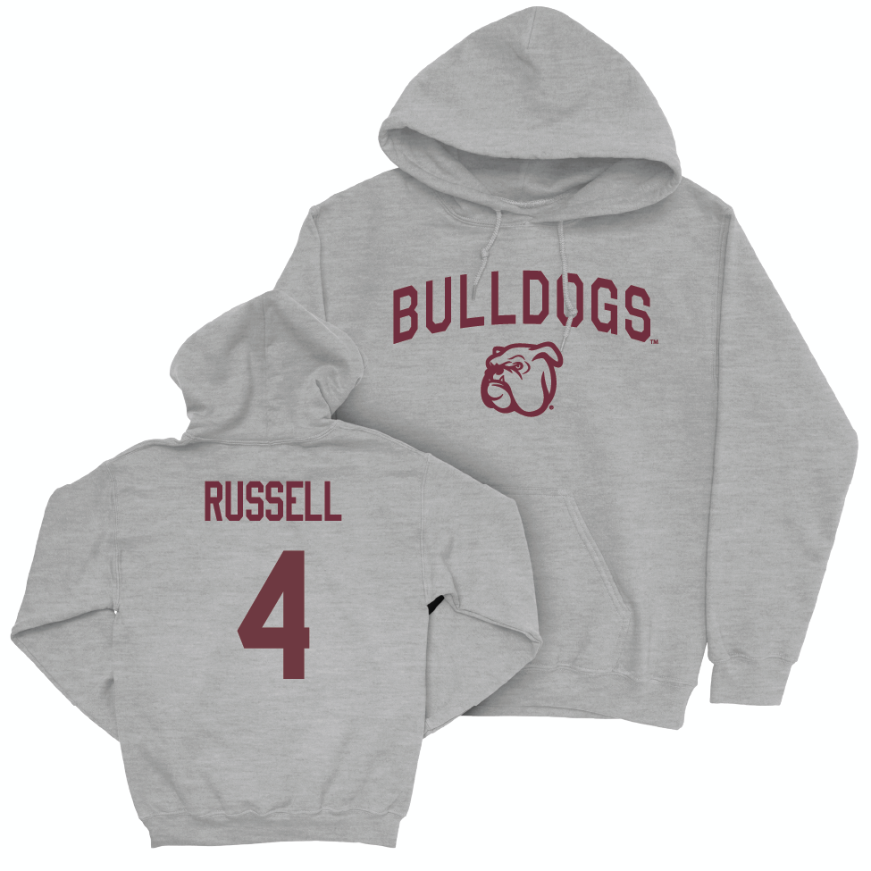 Sport Grey Women's Basketball Bulldogs Hoodie - Eniya Russell