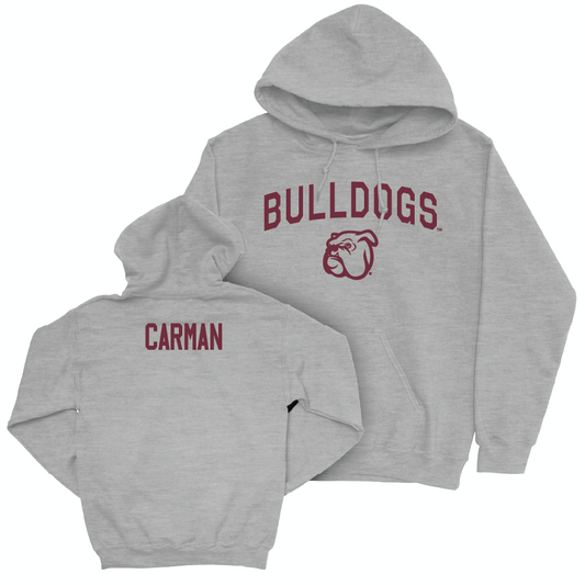 Sport Grey Men's Track & Field Bulldogs Hoodie  - Curt Carman