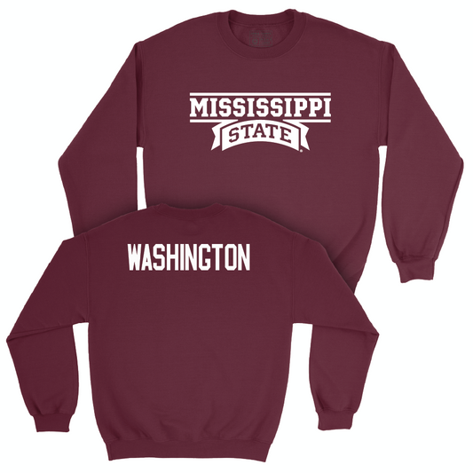 Maroon Men's Track & Field Team Crew  - Marquise Washington