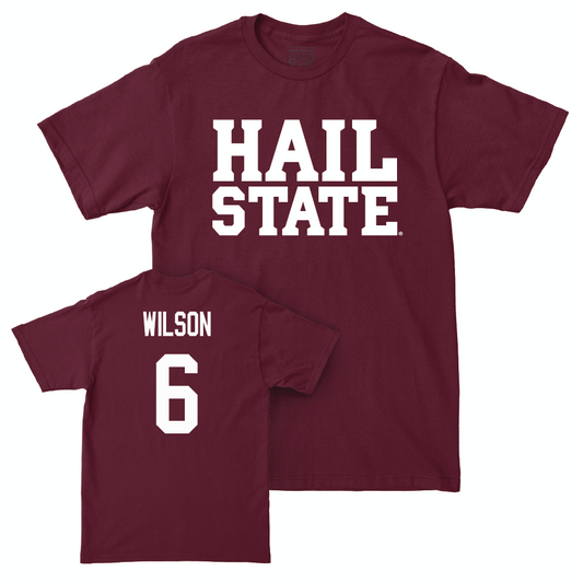 Maroon Football Hail Tee   - Kolin Wilson