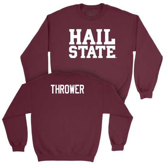 Maroon Men's Track & Field Hail Crew  - Jayden Thrower