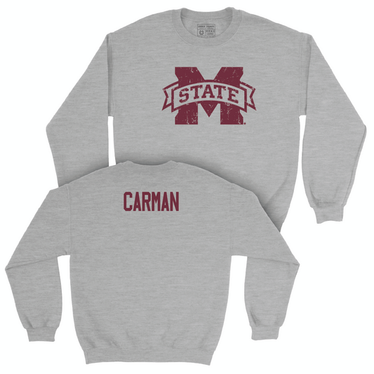 Sport Grey Men's Track & Field Classic Crew  - Curt Carman