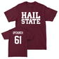 Maroon Football Hail Tee   - Karsten Upchurch