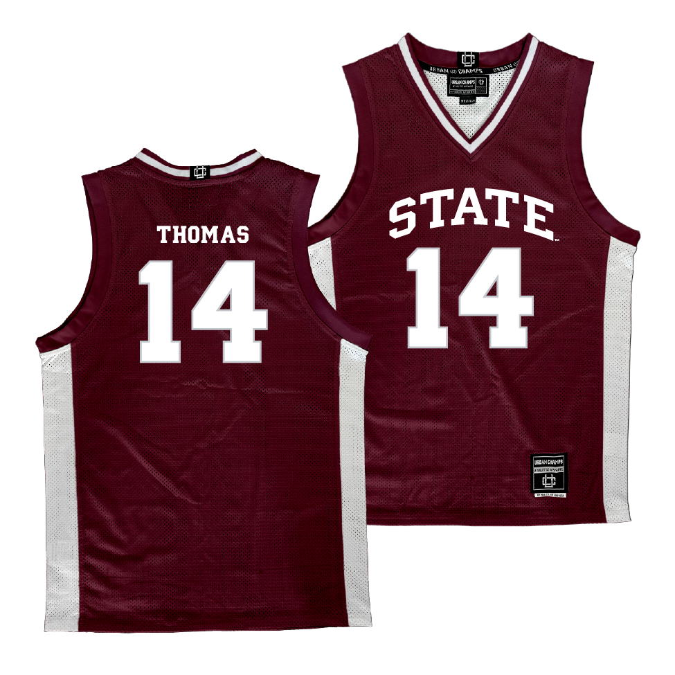 Mississippi State Women's Basketball Maroon Jersey   - Kayla Thomas