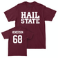 Maroon Football Hail Tee   - Bailey Henderson