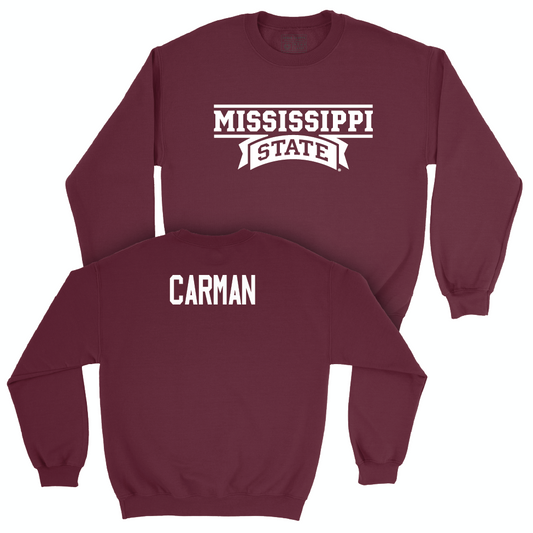 Maroon Men's Track & Field Team Crew  - Curt Carman