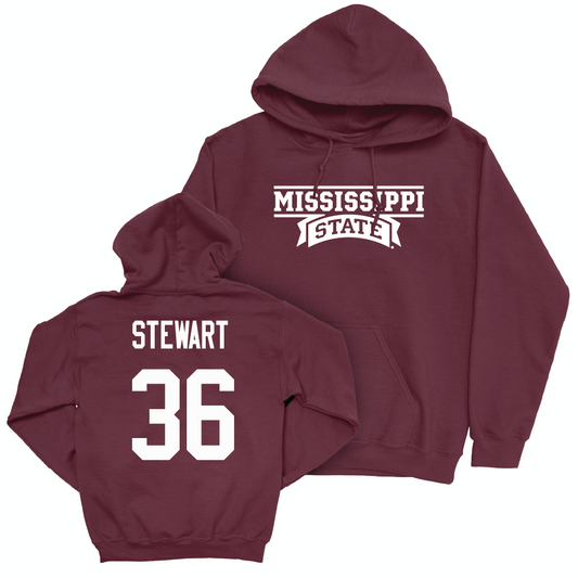 Maroon Football Team Hoodie   - Ja'Bryis Stewart