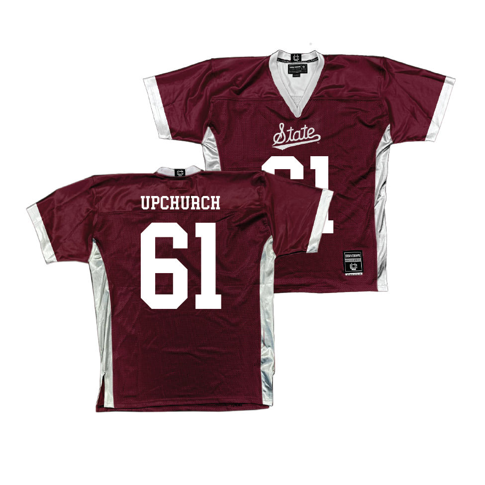 Maroon Mississippi State Football Jersey   - Karsten Upchurch