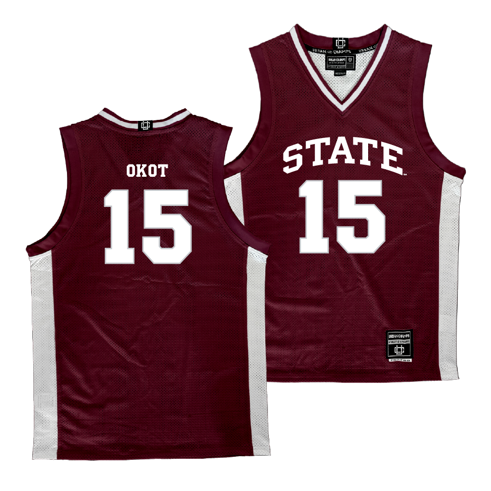 Mississippi State Women's Basketball Maroon Jersey  - Madina Okot